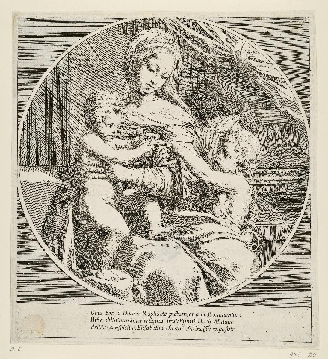 Maria mit Jesuskind und Johannesknabe