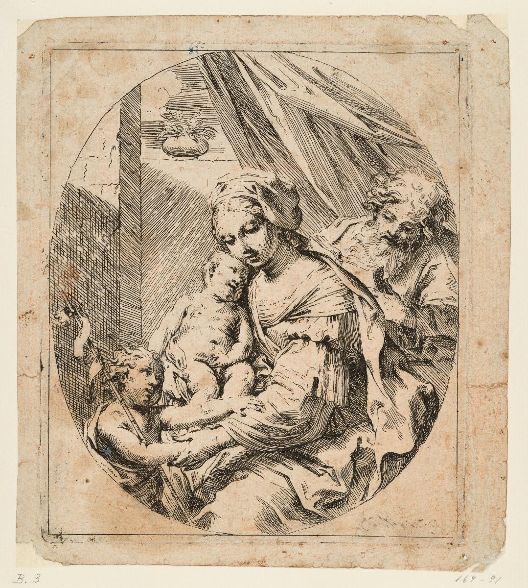 Hl. Familie mit dem Johannesknaben