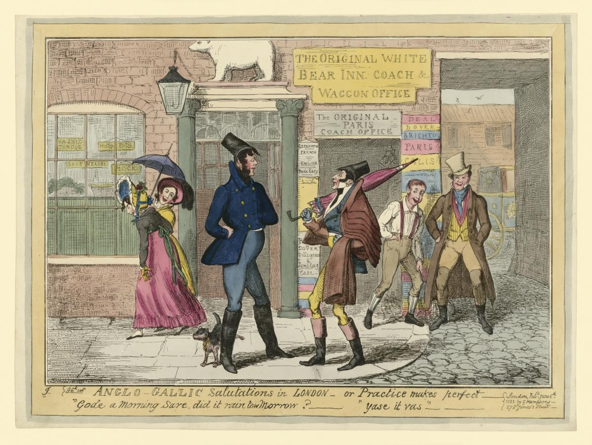 Anglo-Gallic Salutations in London
