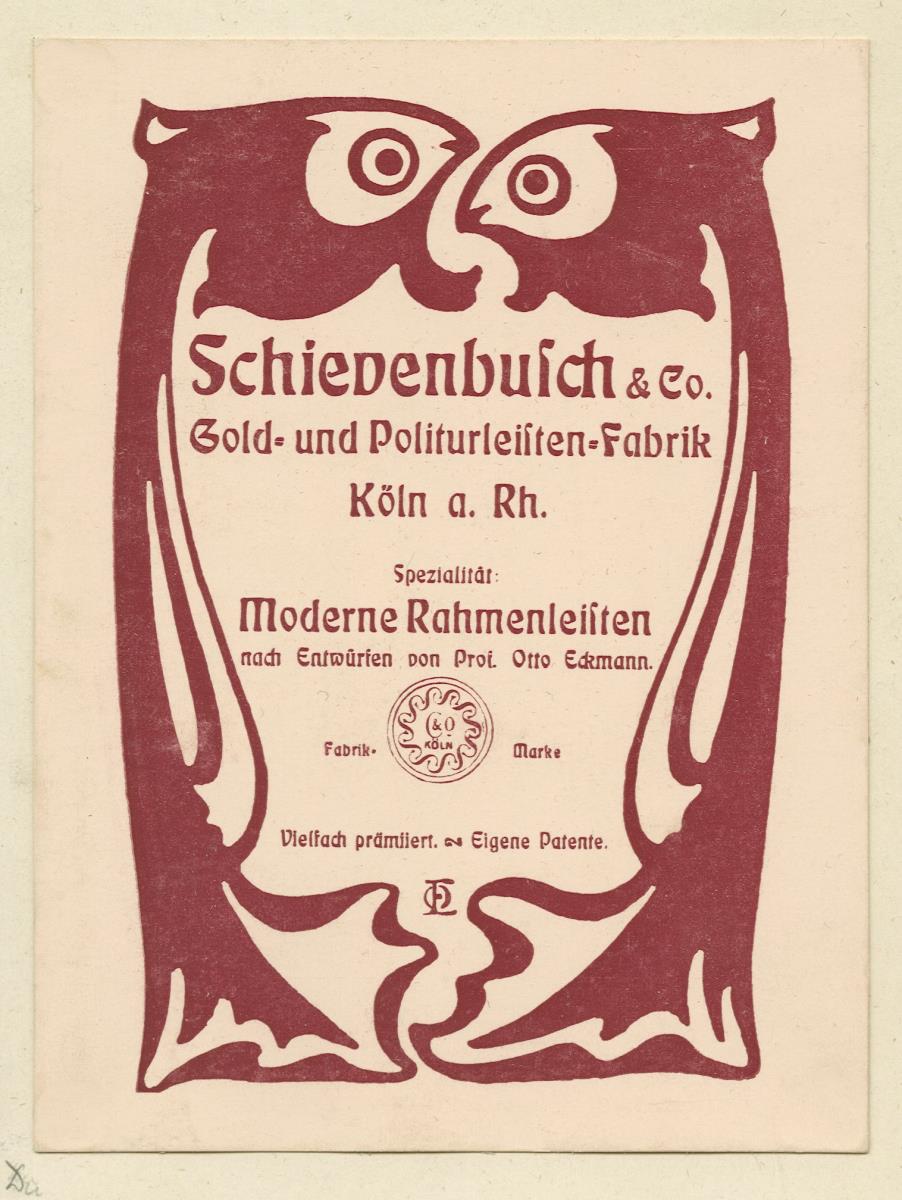 Schievenbusch & Co. Gold- und Politurleisten-Fabrik Köln am Rhein
