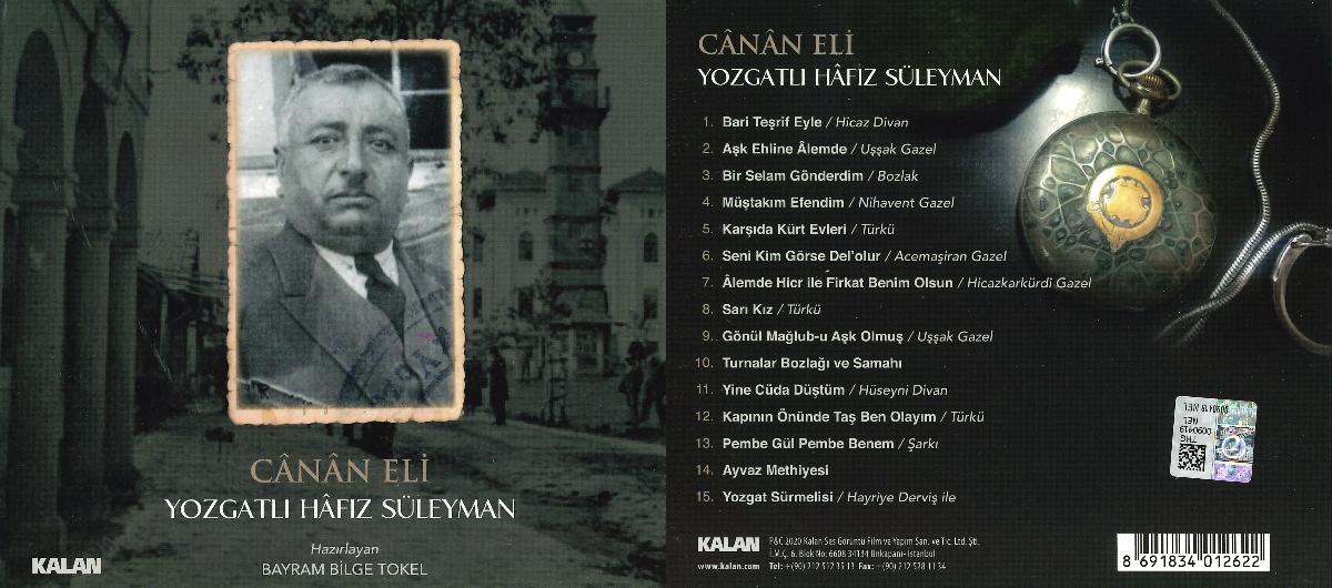 Cânân Eli: Yozgatlı Hâfız Süleyman