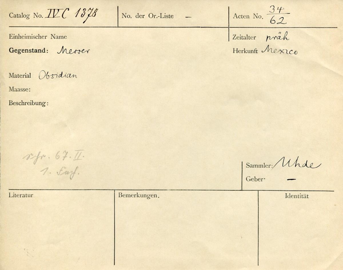 IV Ca 1378