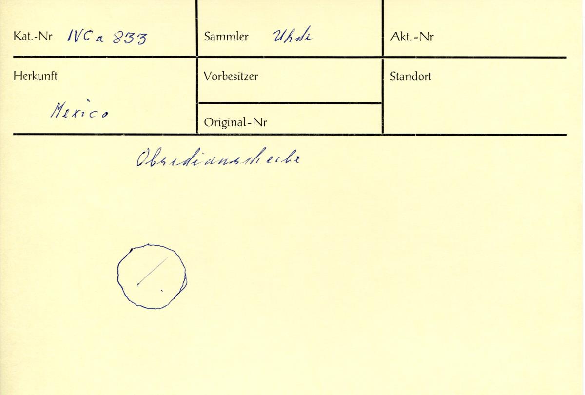 IV Ca 833