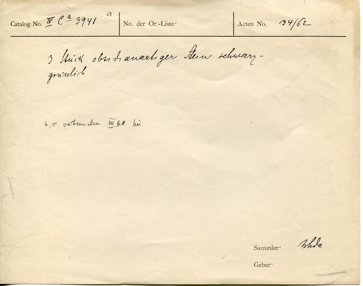 IV Ca 3941 a