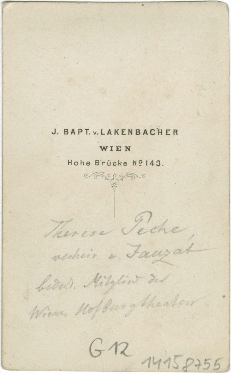 Porträt der Therese Peche