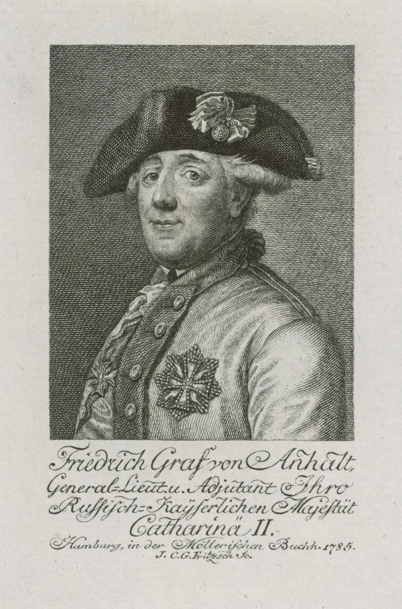 Bildnis Friedrich Graf von Anhalt