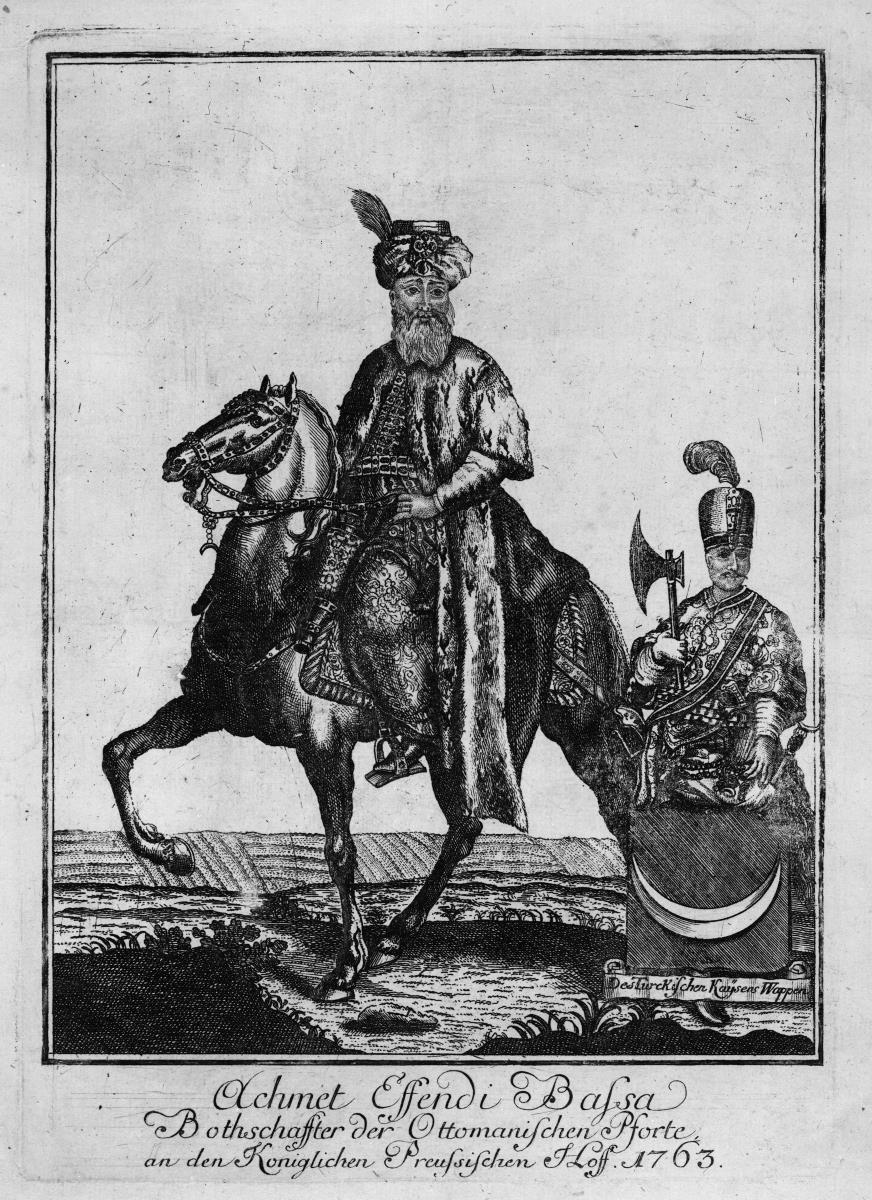 Reiterbildnis des Ahmed Resmî Efendi