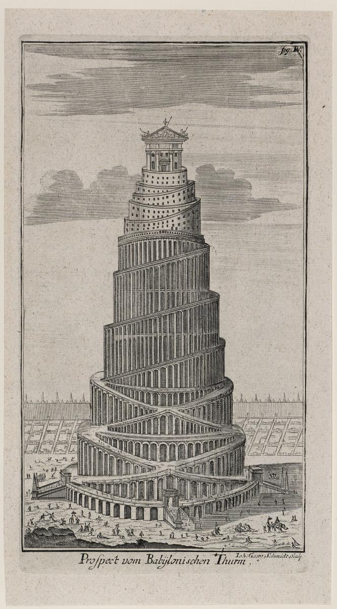 Prospekt vom Babylonischen Turm