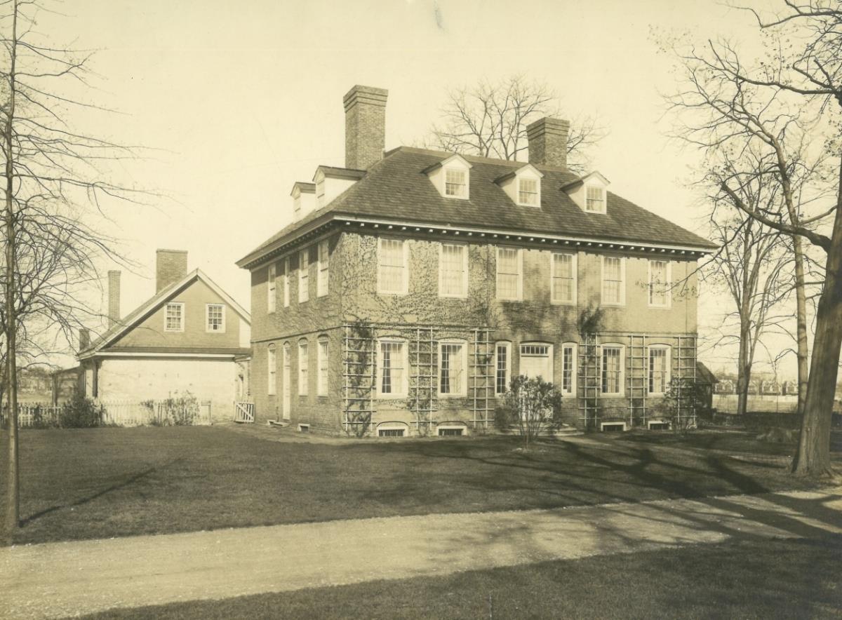 Philadelphia, Stenten House, Haus mit Garten