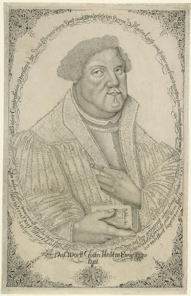 Martin Luther, Mikrographie