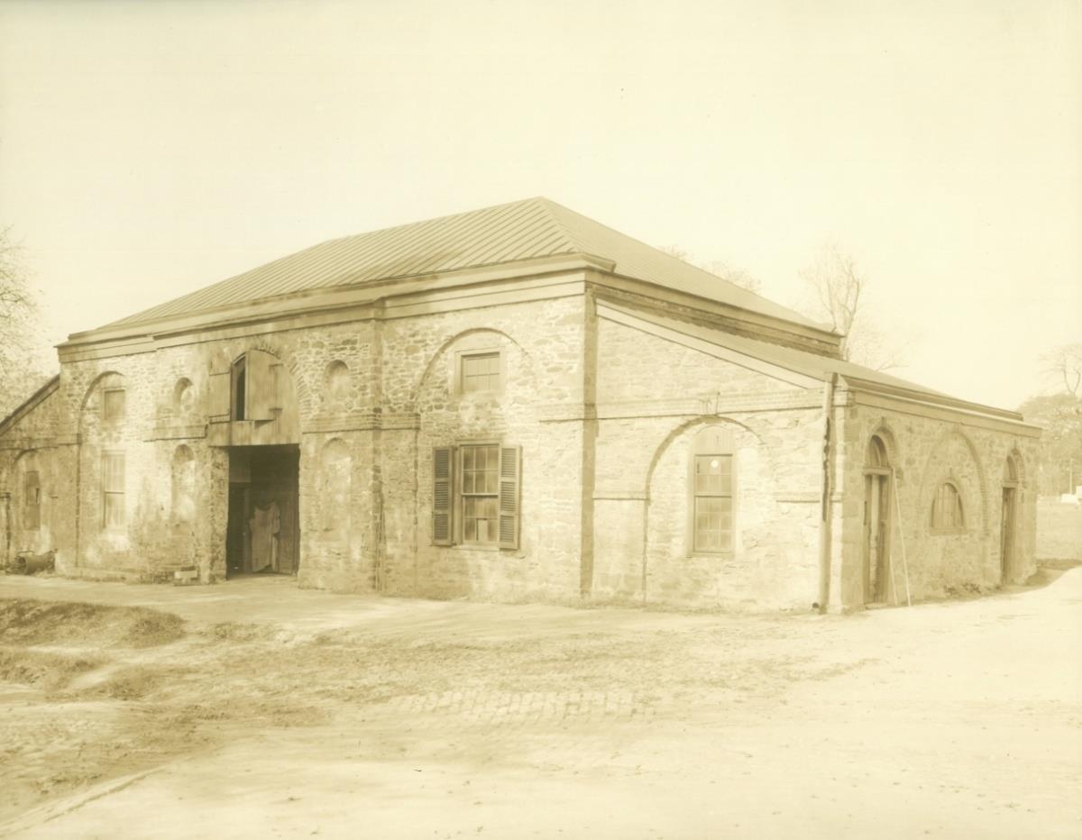 Philadelphia, The Woodlands, Gebäude: Stallungen