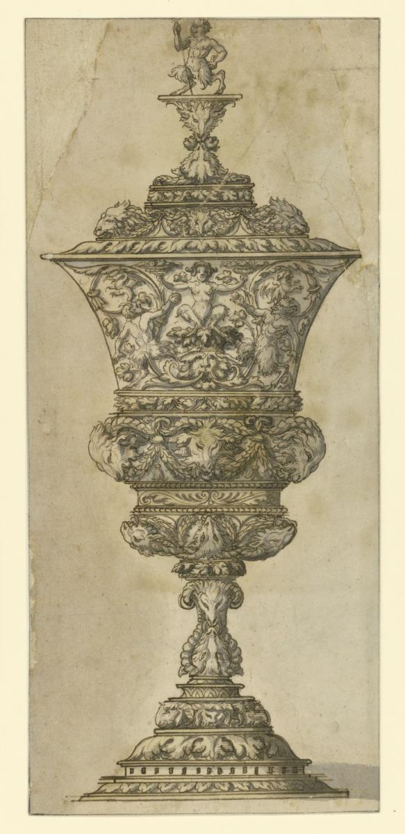 Pokal mit Deckel