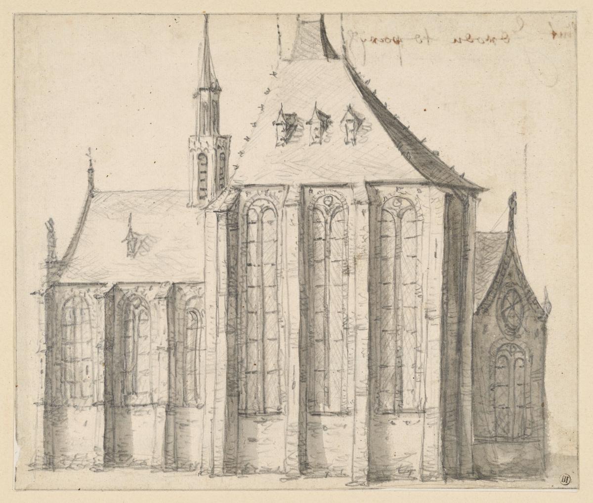 Eine gotische Kirche (in Paris?)