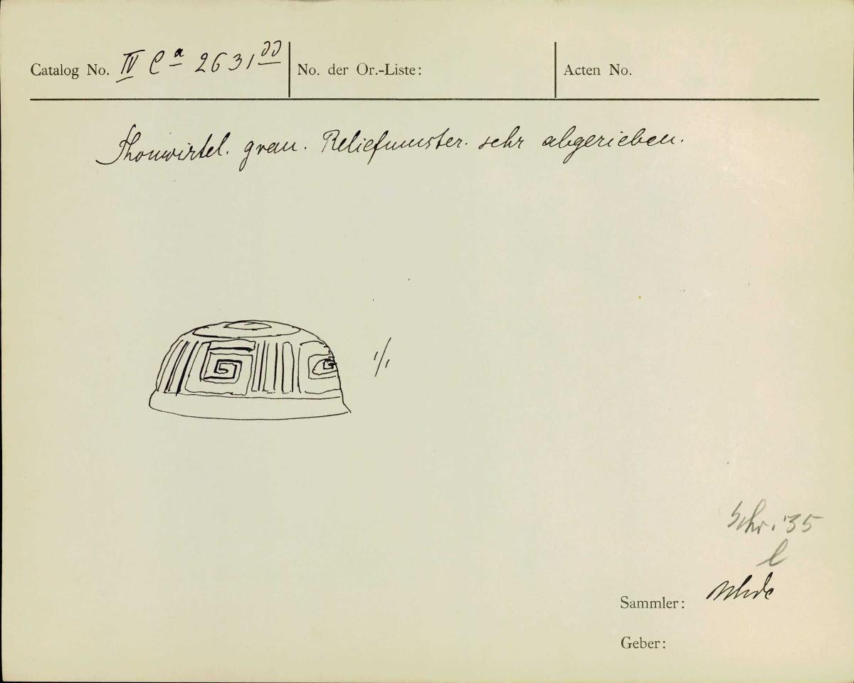 IV Ca 2631 dd
