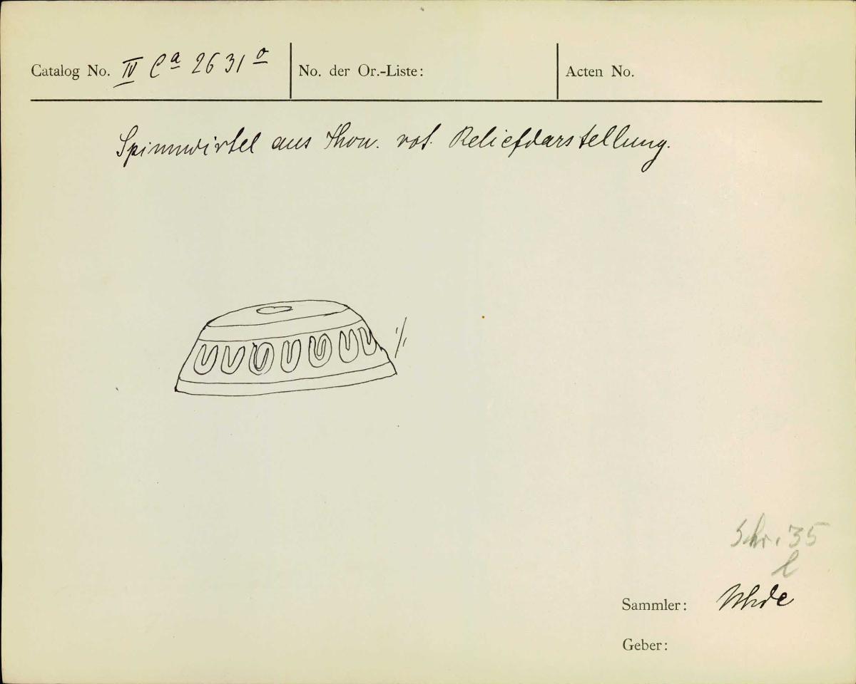 IV Ca 2631 o