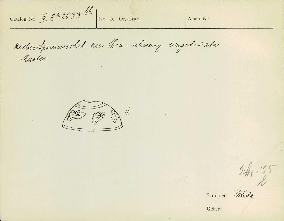 IV Ca 2633 bb