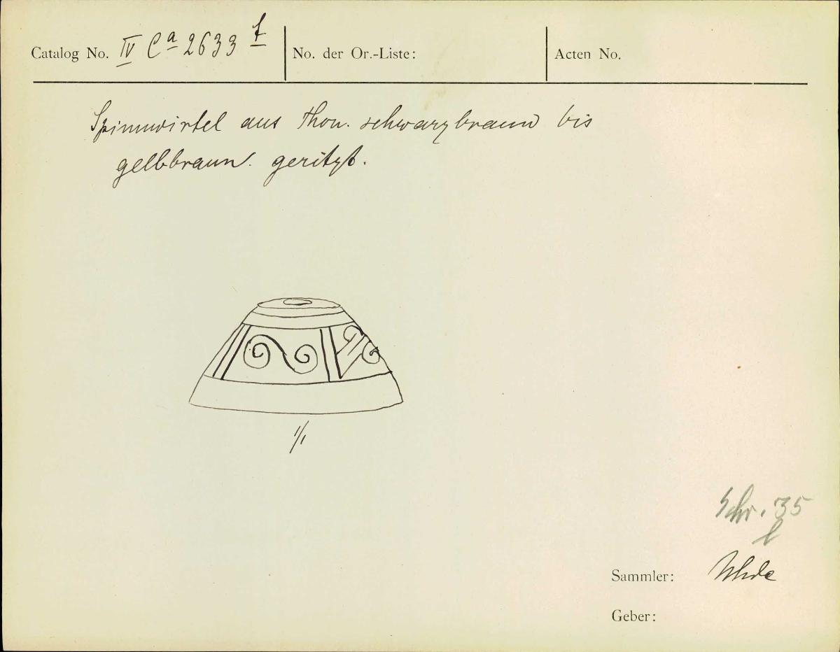 IV Ca 2633 f