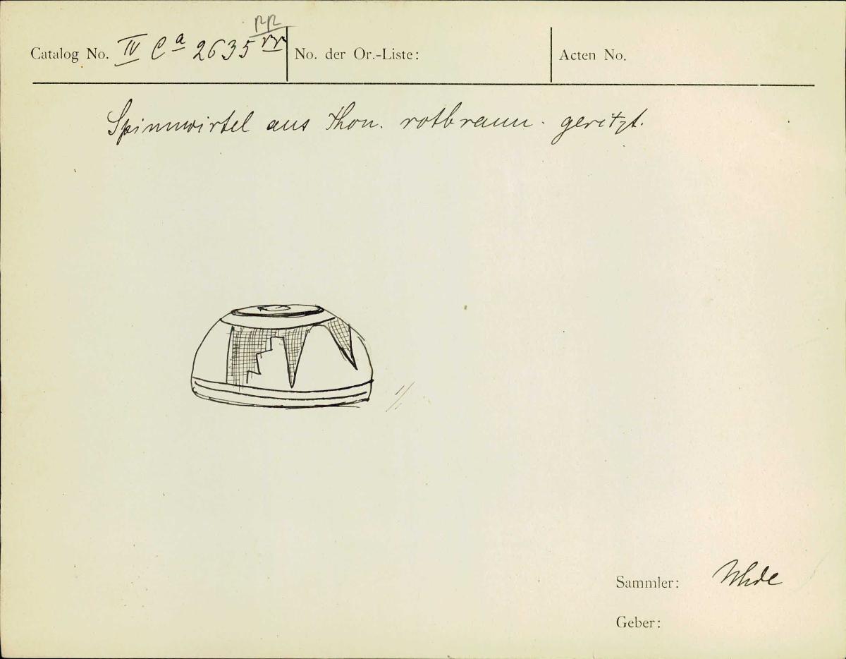 IV Ca 2635 rr