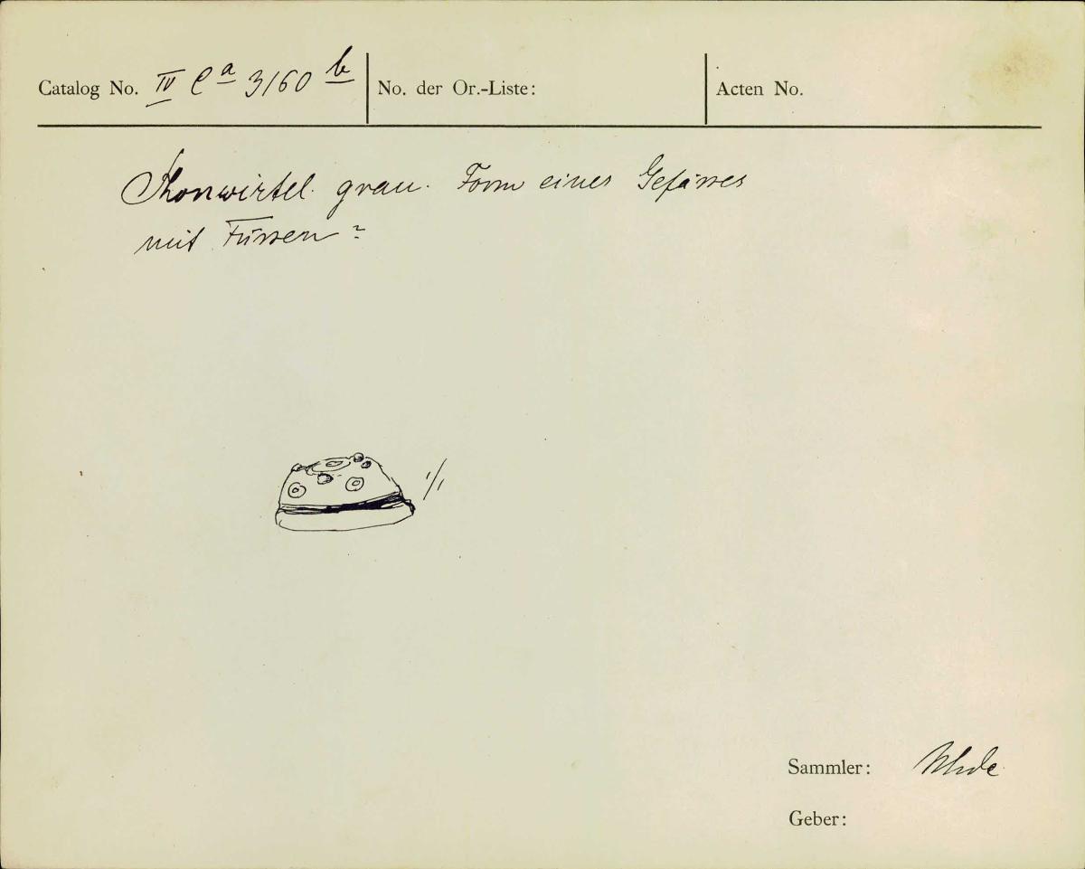 IV Ca 3160 b