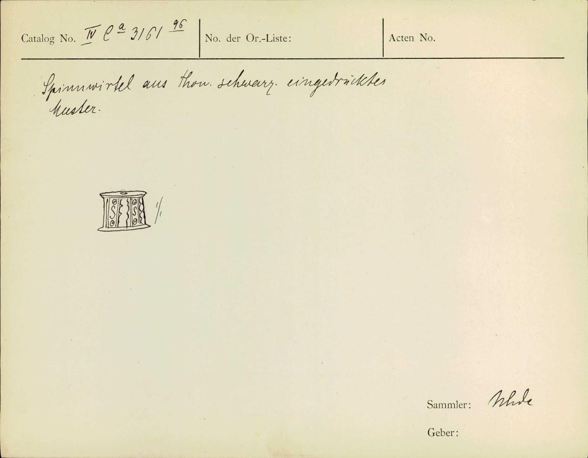 IV Ca 3161 (96)