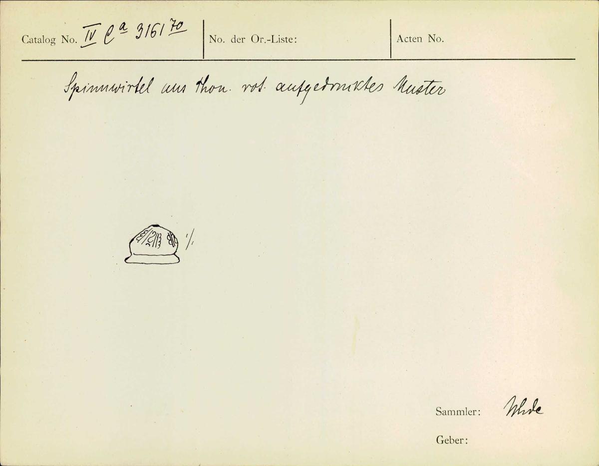 IV Ca 3161 (70)