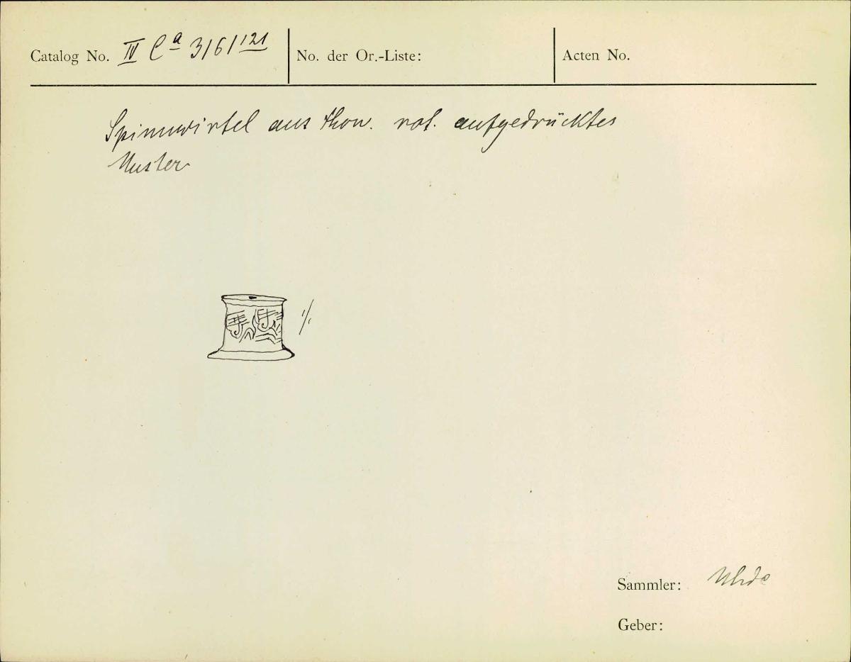 IV Ca 3161 (121)