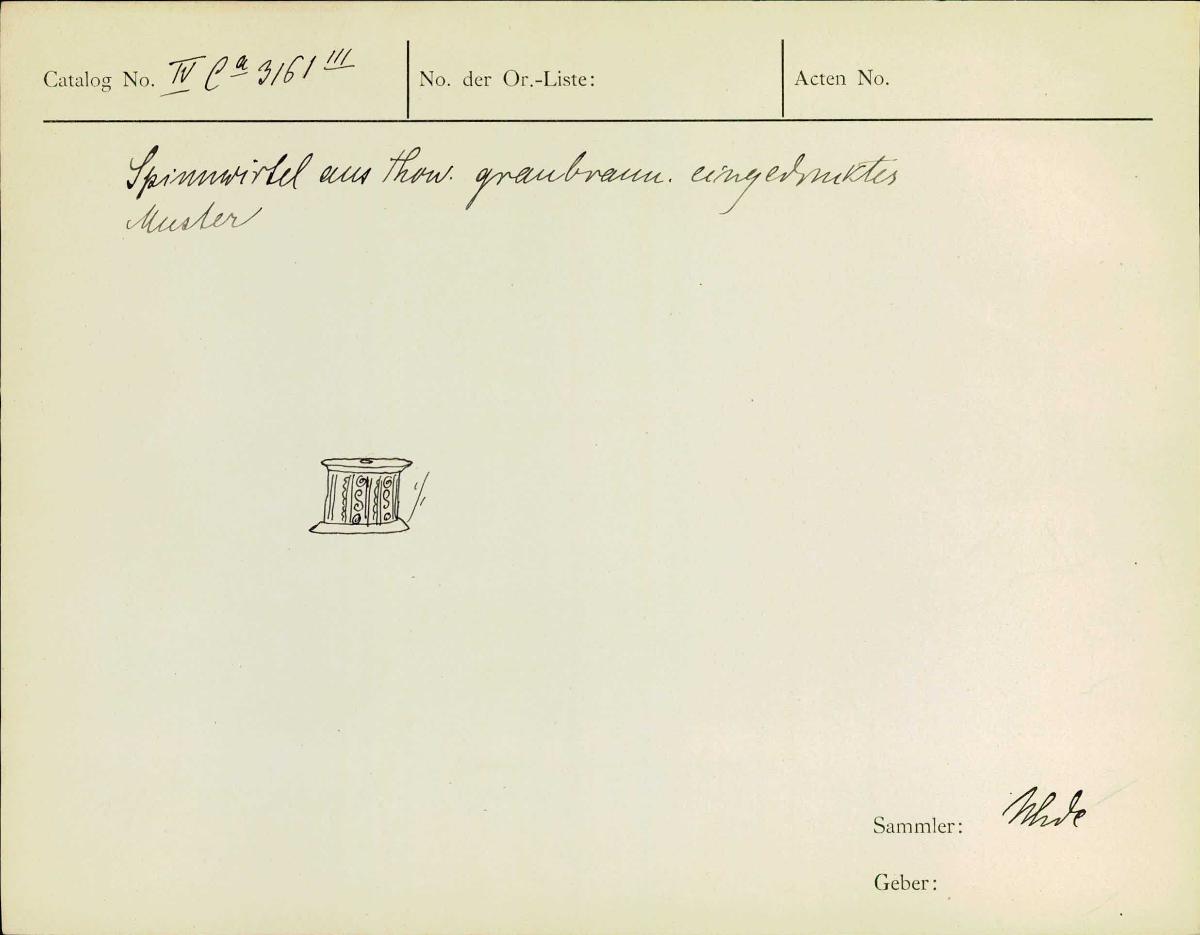IV Ca 3161 (111)