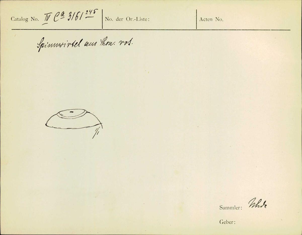 IV Ca 3161 (245)