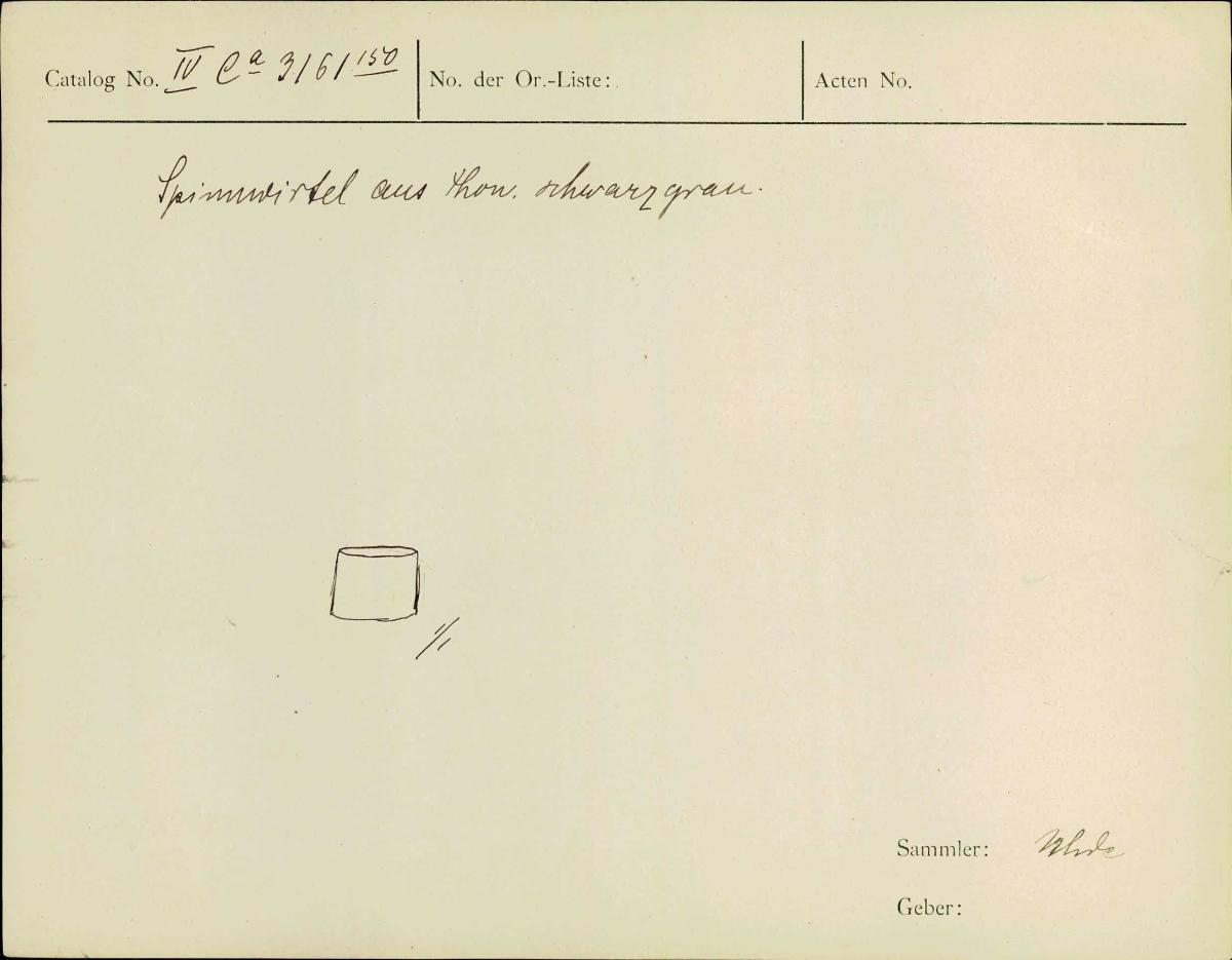 IV Ca 3161 (150)