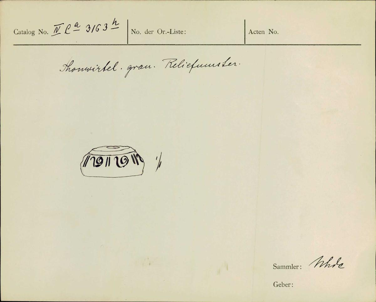 IV Ca 3163 h