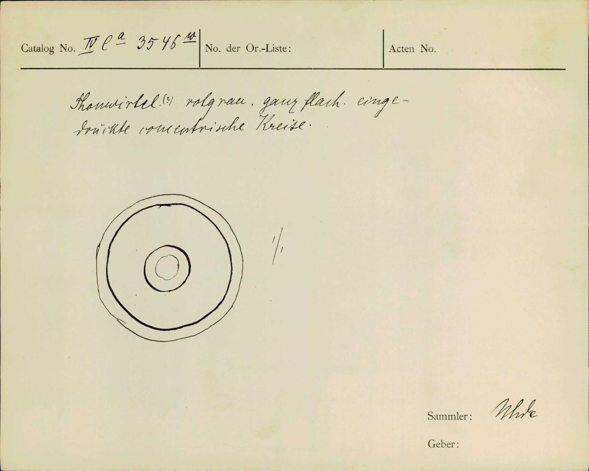 IV Ca 3546 w