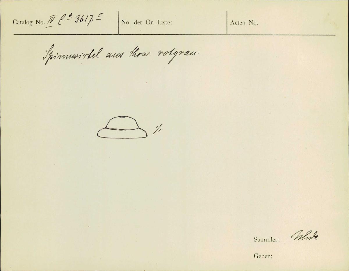 IV Ca 3617 c