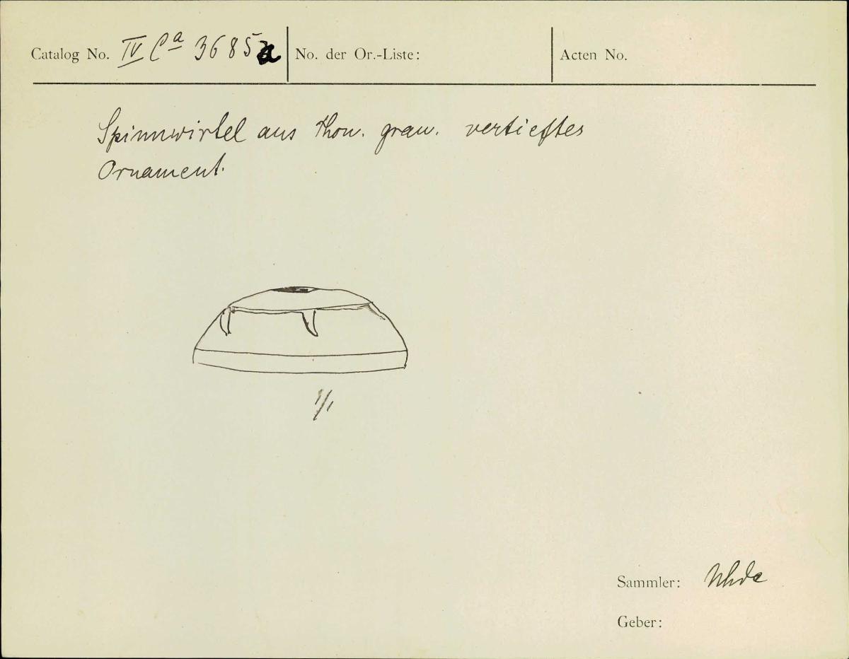 IV Ca 3685 a
