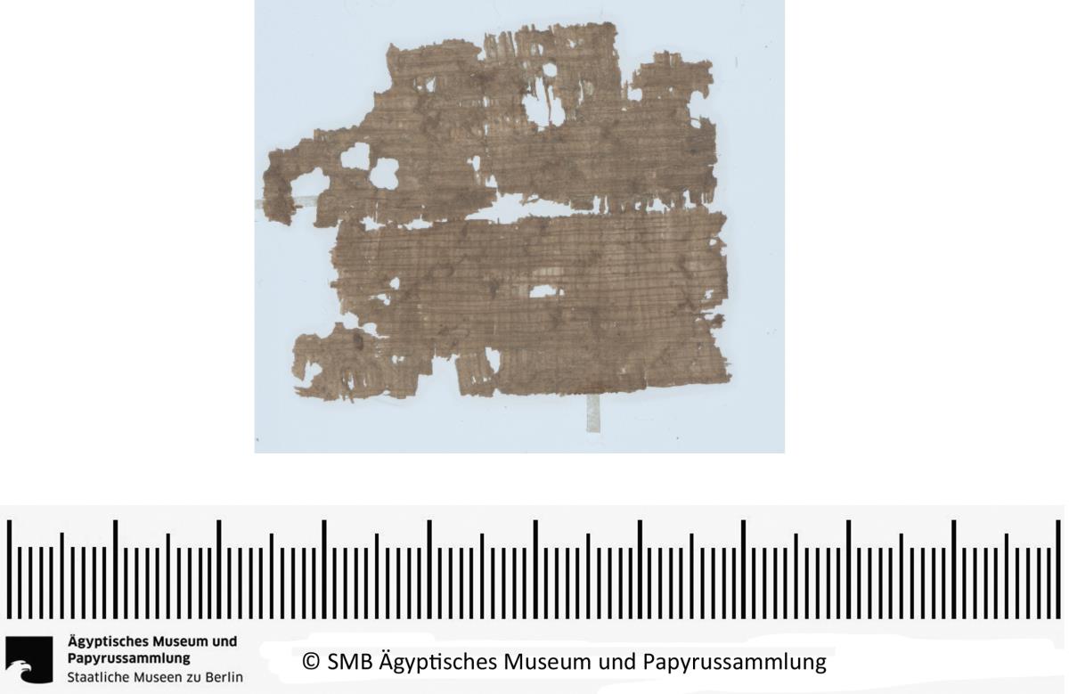 Aramäischer Papyrus, aramäische Version der Behistun‚ Inschrift Dareios’ I., Fragment