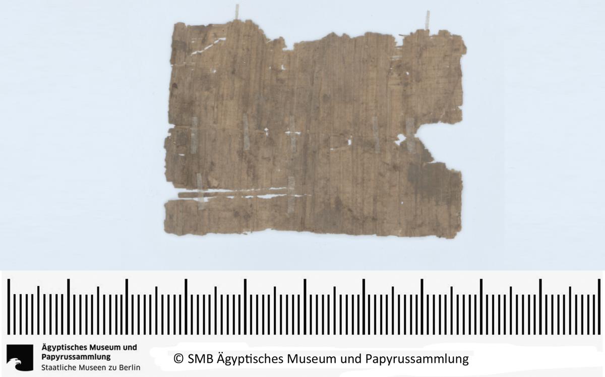 Demotischer Papyrus, Hochformatbrief