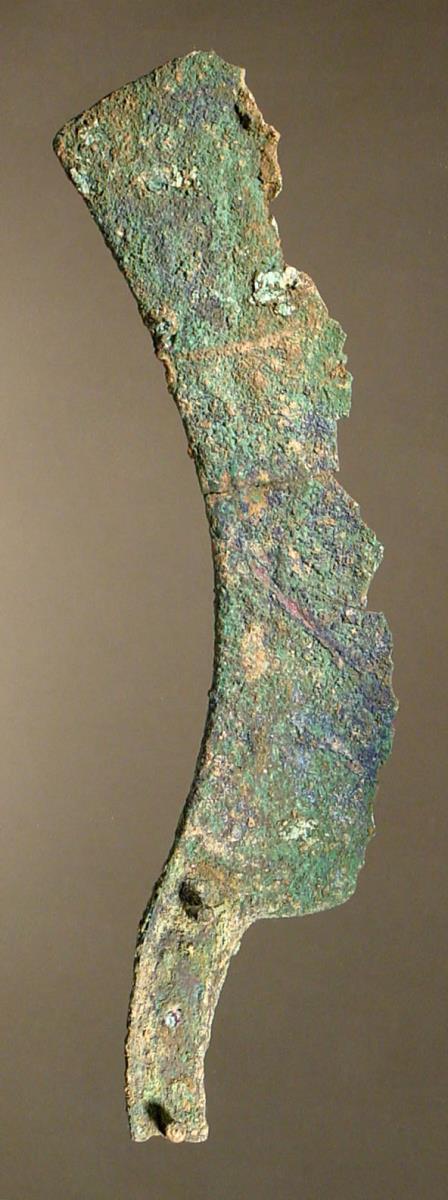 Kleineres Messer derselben Form wie Inv. 30747. Rasiermesser?