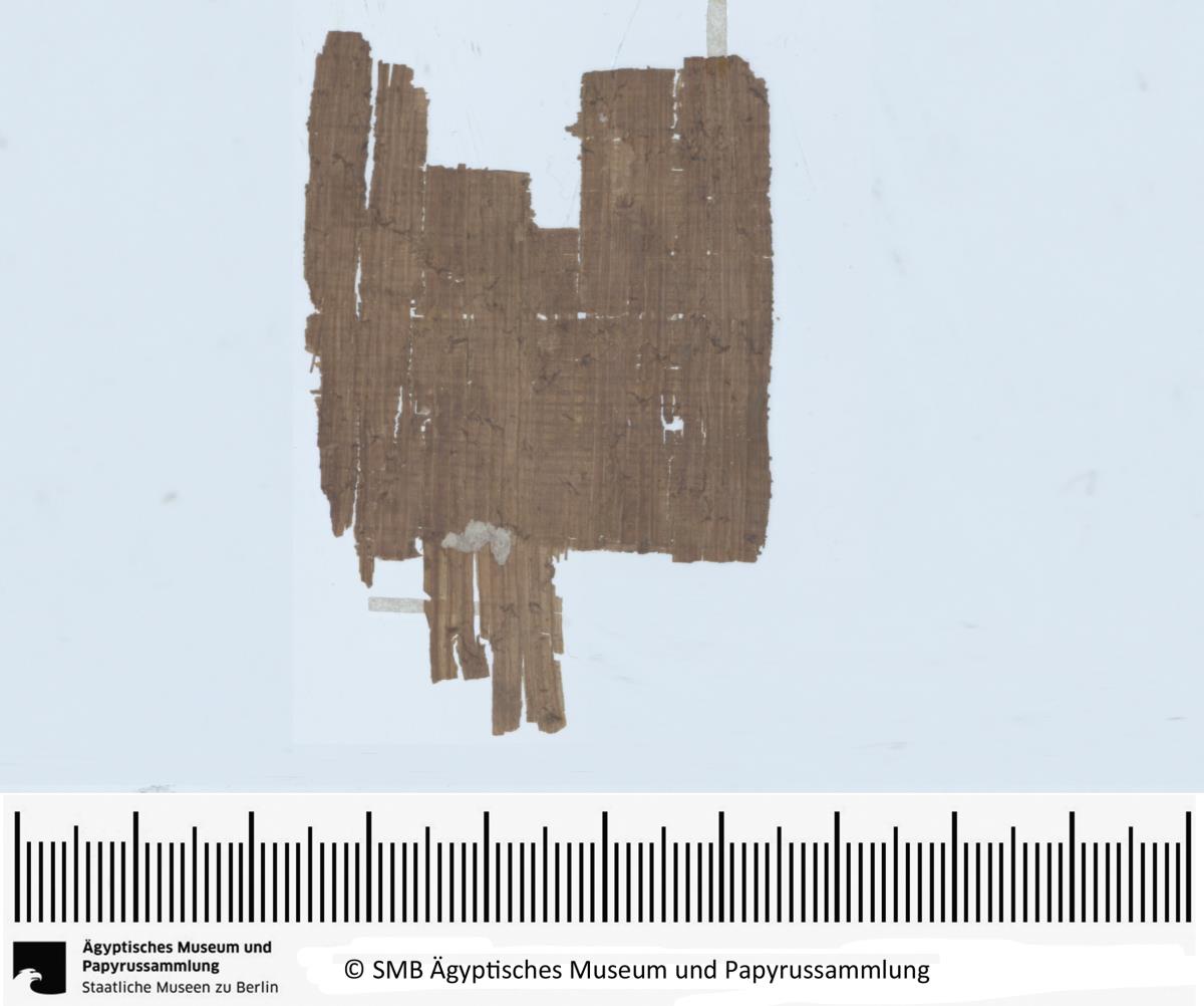 Aramäischer Papyrus, aramäische Version der Behistun‚ Inschrift Dareios’ I., Fragment
