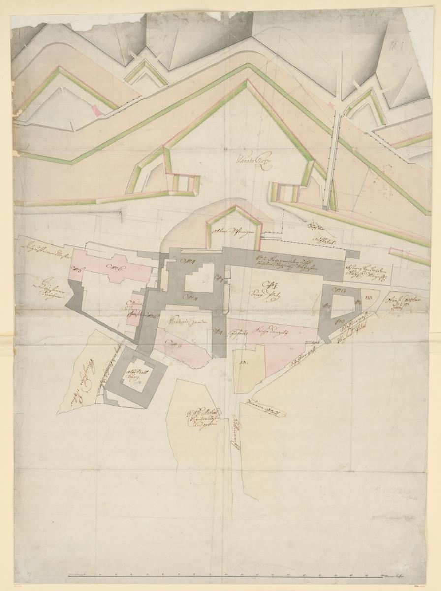 Situationsplan der Wiener Hofburg