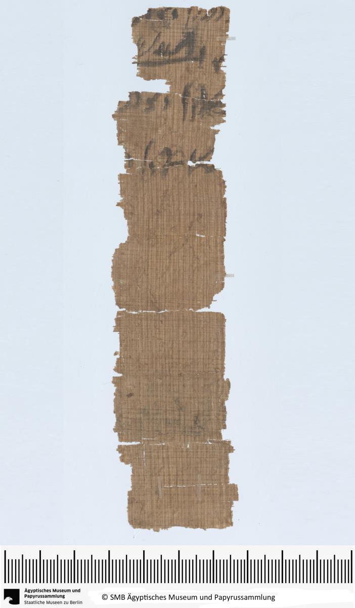 Demotischer Papyrus, Querformatbrief