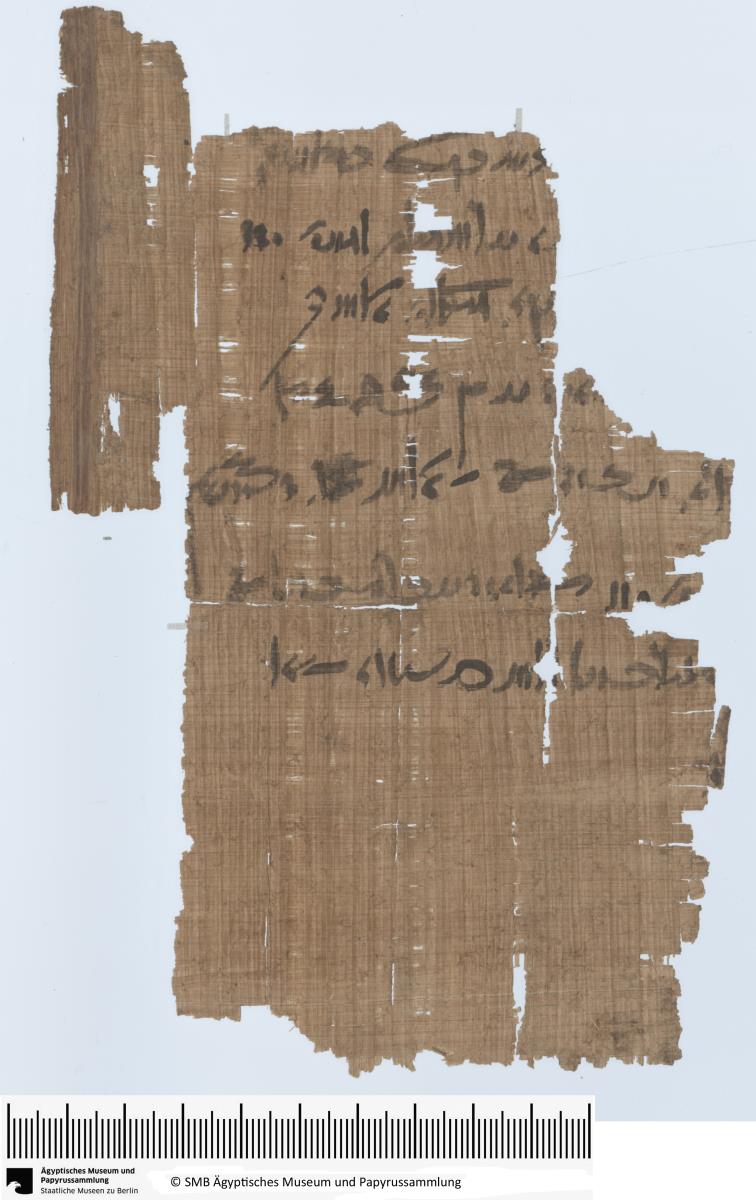 Demotischer Papyrus, Brief