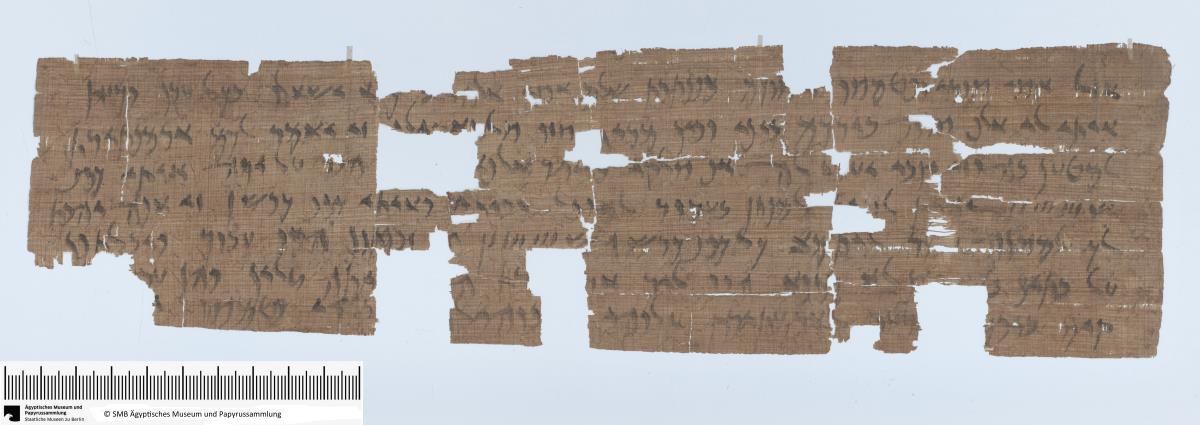 Aramäischer Papyrus, Brief