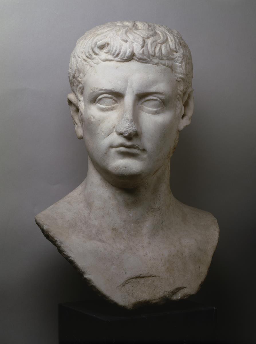 Büste: Porträt des Kaisers Claudius (umgearbeitet aus einer Caligula-Statue)