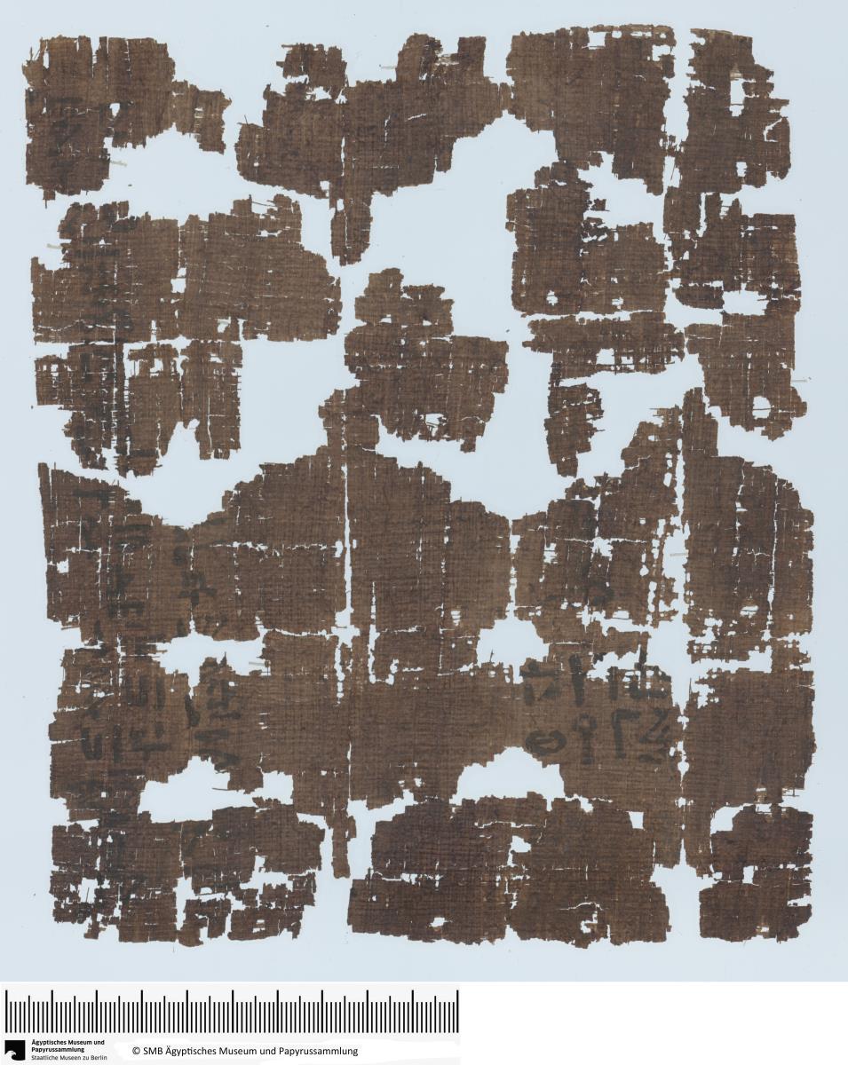 Hieratischer Papyrus, Brief aus Elephantine mit Erwähnung nubischer Truppen