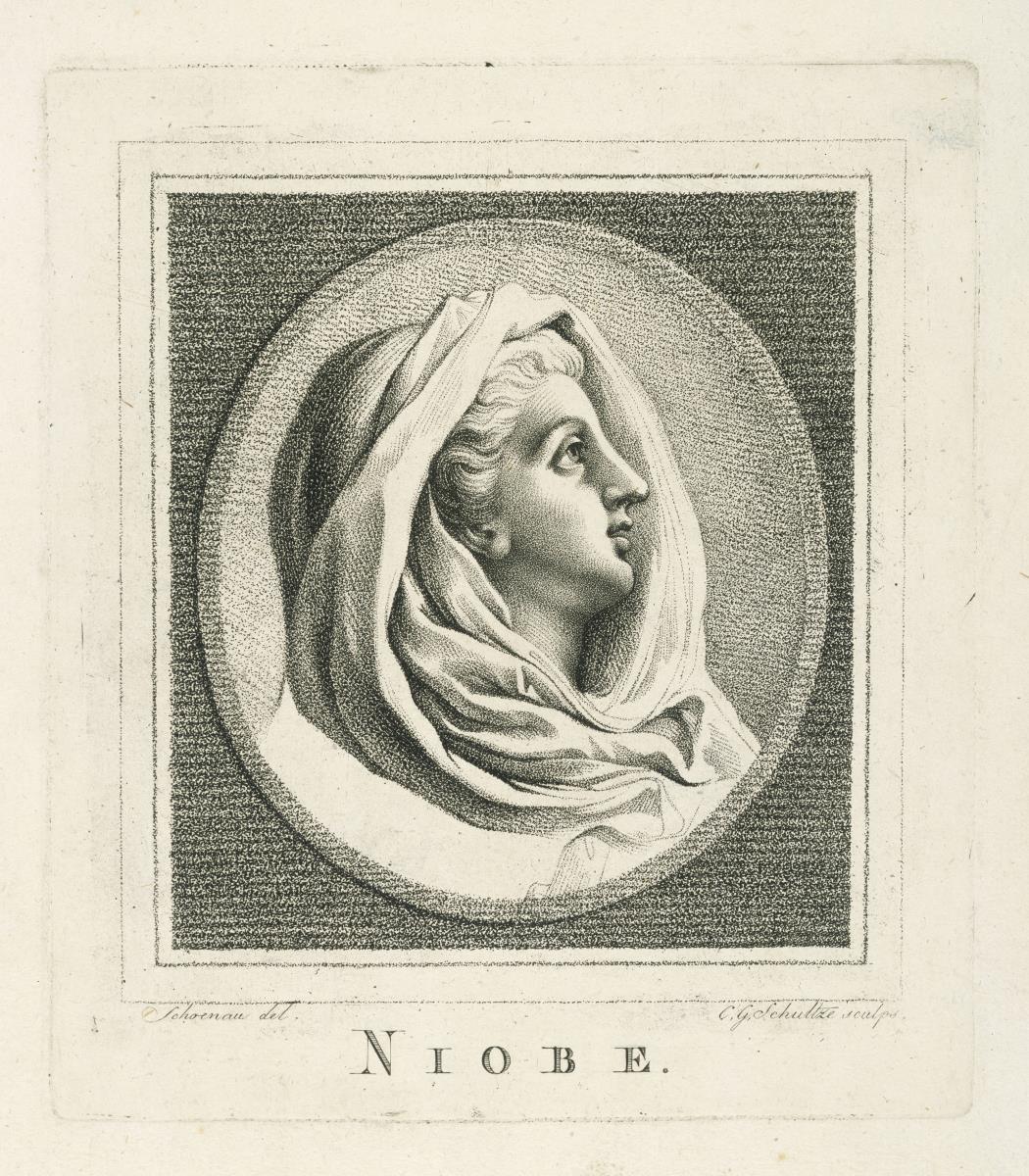 Kopf der Niobe