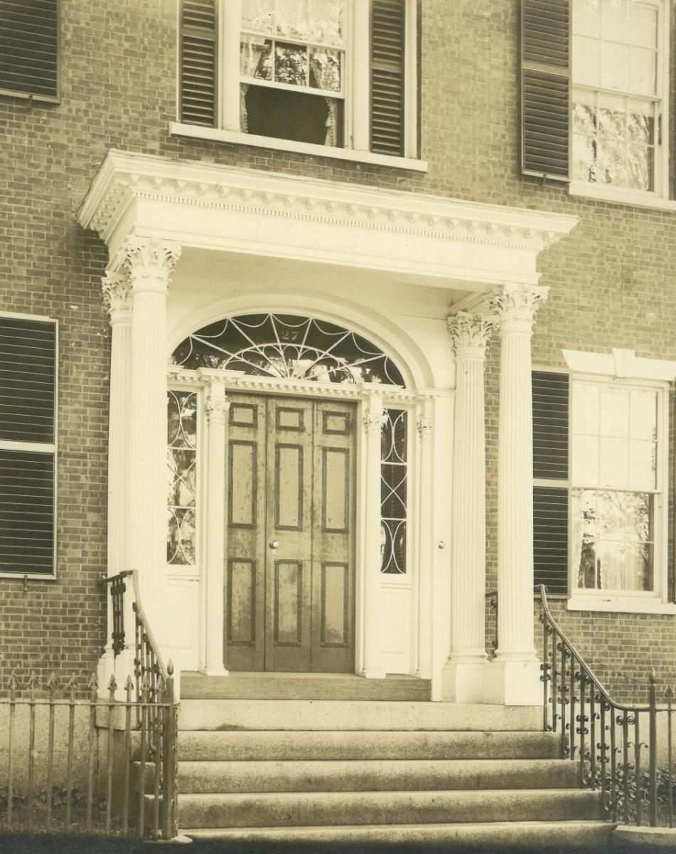Salem, 27, Chestnut Street, Pickman-Shreve-Little house, Hauseingang