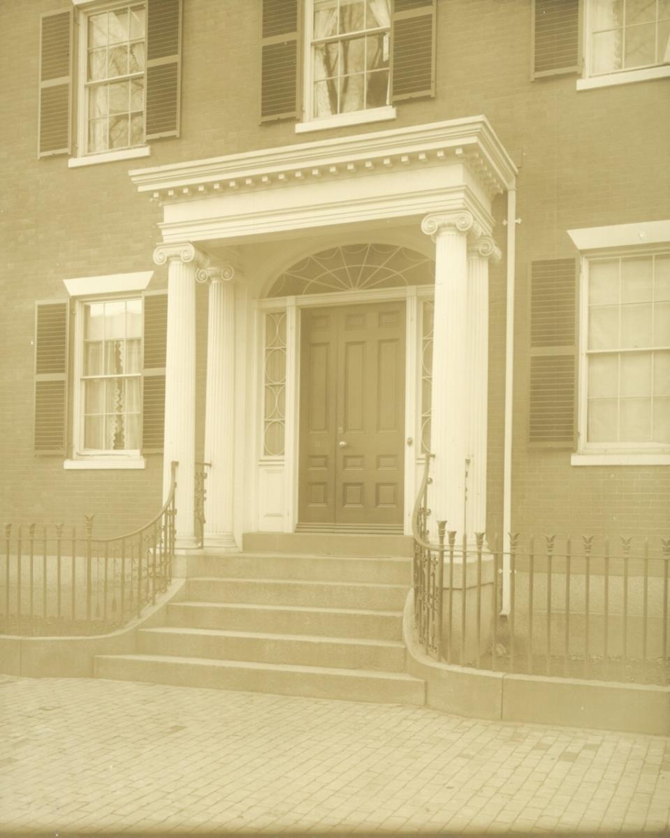 Salem, 37, Chestnut Street, George Nichols House, Hauseingang