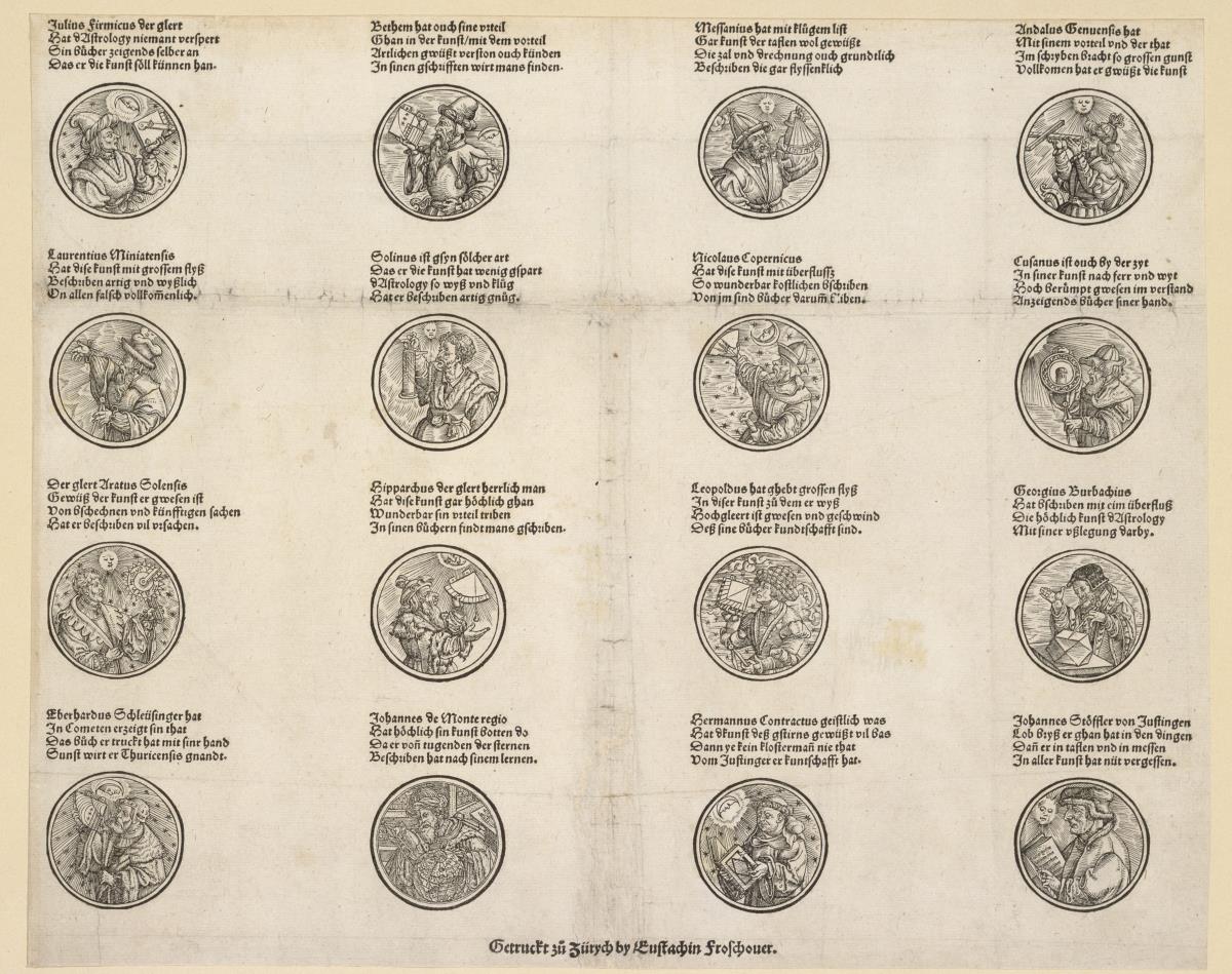 Sechzehn Bildnisse von Astronomen (3)