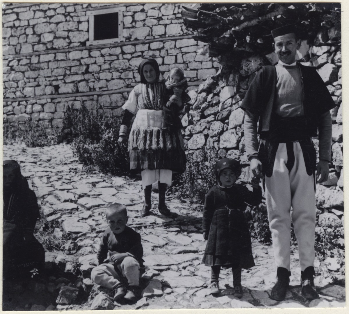 Familie in Tracht