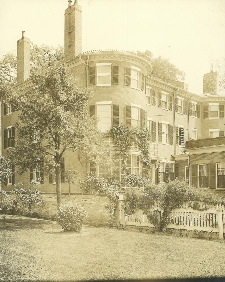 Salem, Chestnut Street 20-23, Haus: Mc. Mullan House, Hinteransicht