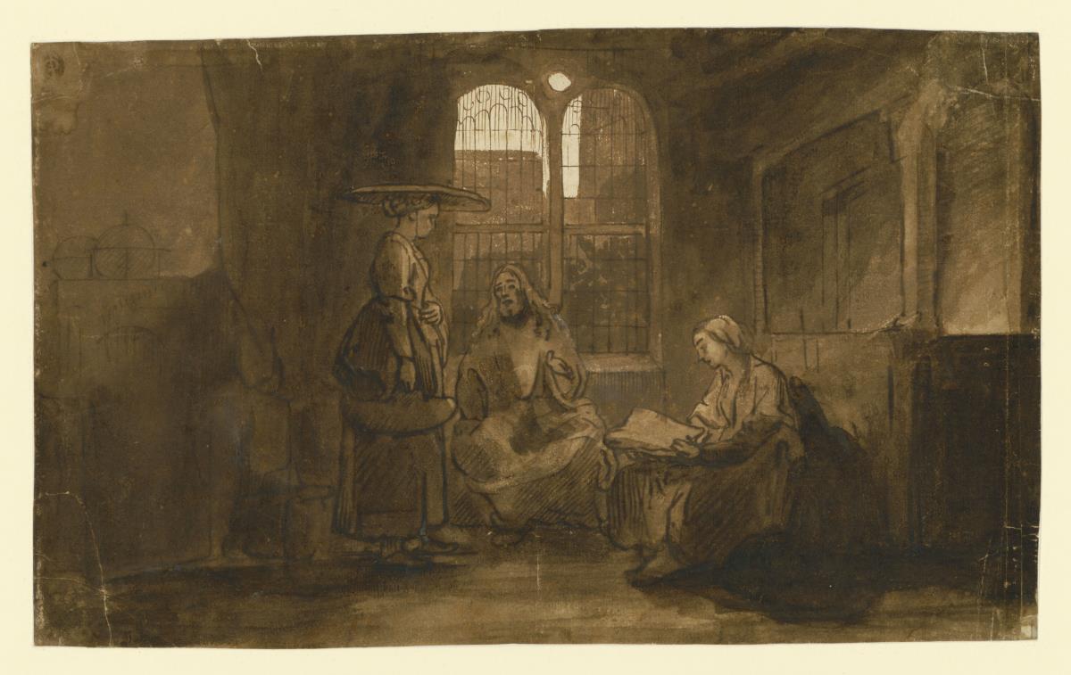 Christus bei Maria und Martha
